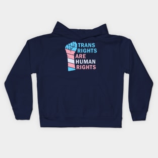 Trans Rights Are Human Rights Kids Hoodie